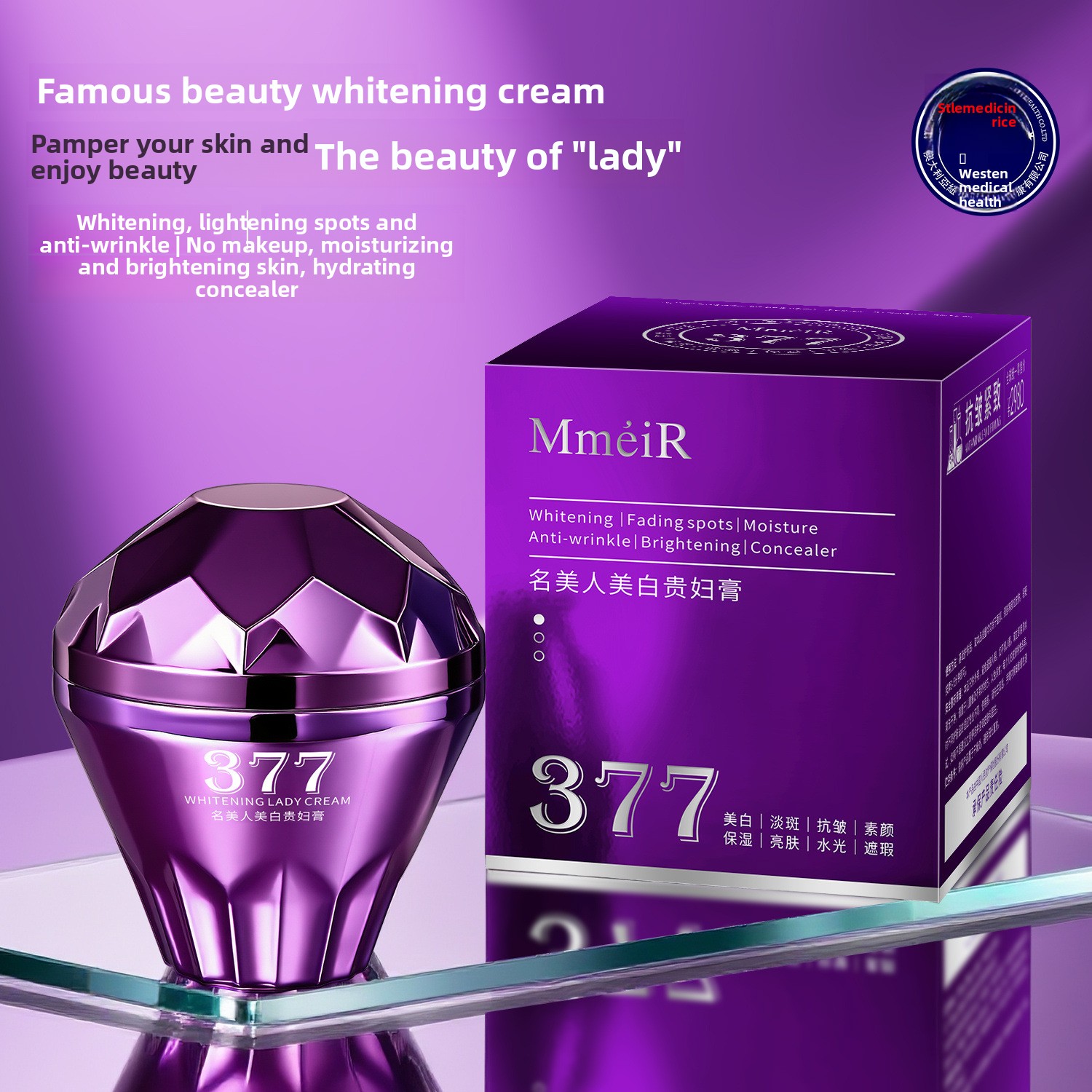 Luxury Skincare For Women - Crema blanqueadora de lujo, crema facial