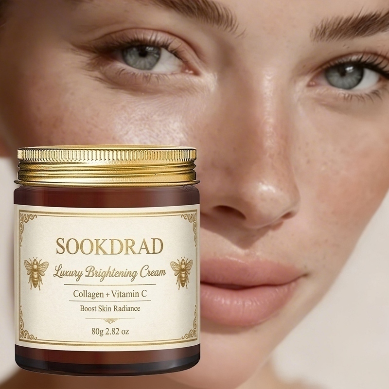Luxury Skincare Whitening Cream - Crema Iluminadora de Lujo, Colágeno+Vitamina C,