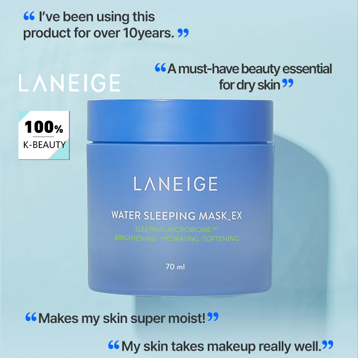 Luxury Skincare In Korea - Mascarilla de Noche Hidratante LANEIGE 70ml,