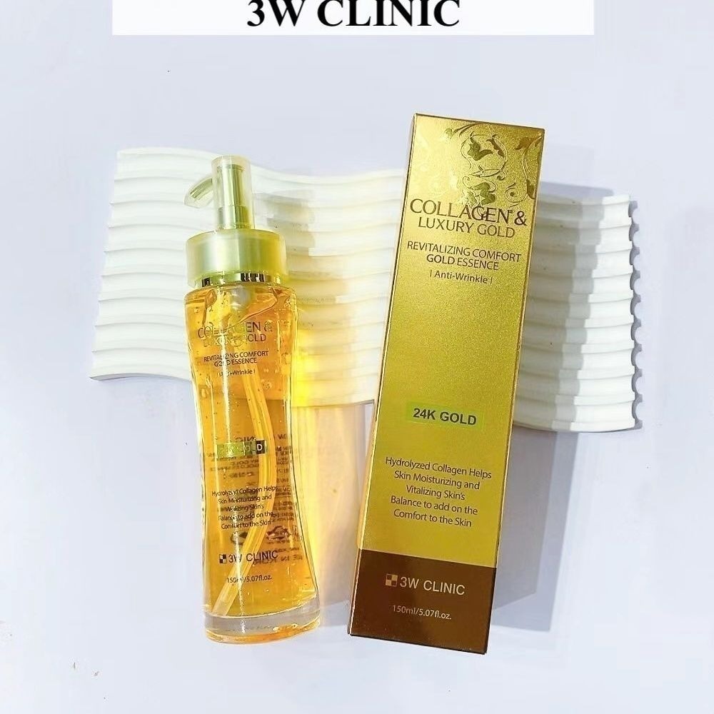 Luxury Skincare In Korea - 3WCLINIC Colágeno y Esencia de Oro