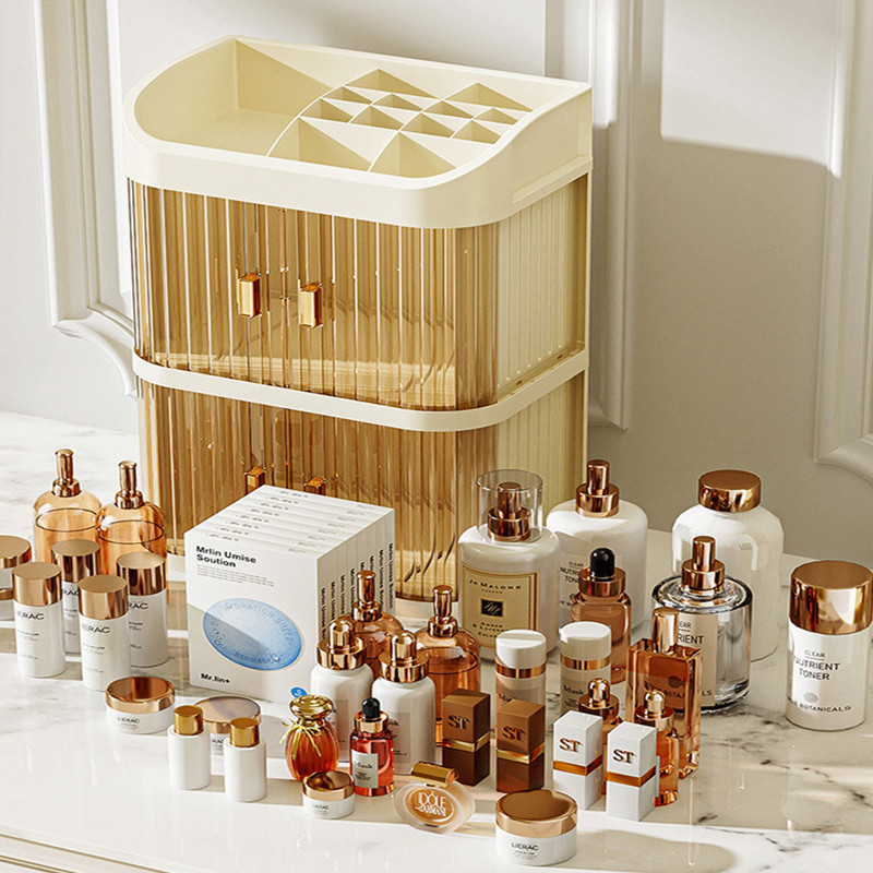 Caja de almacenamiento de cosm - Luxury Skincare Dupes reseña y precio