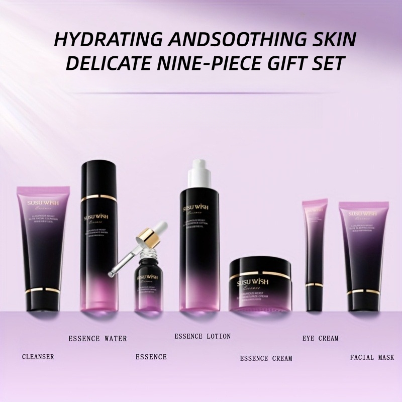 Lujoso y elegante set de nueve - Luxury Skincare Gift Set reseña y precio