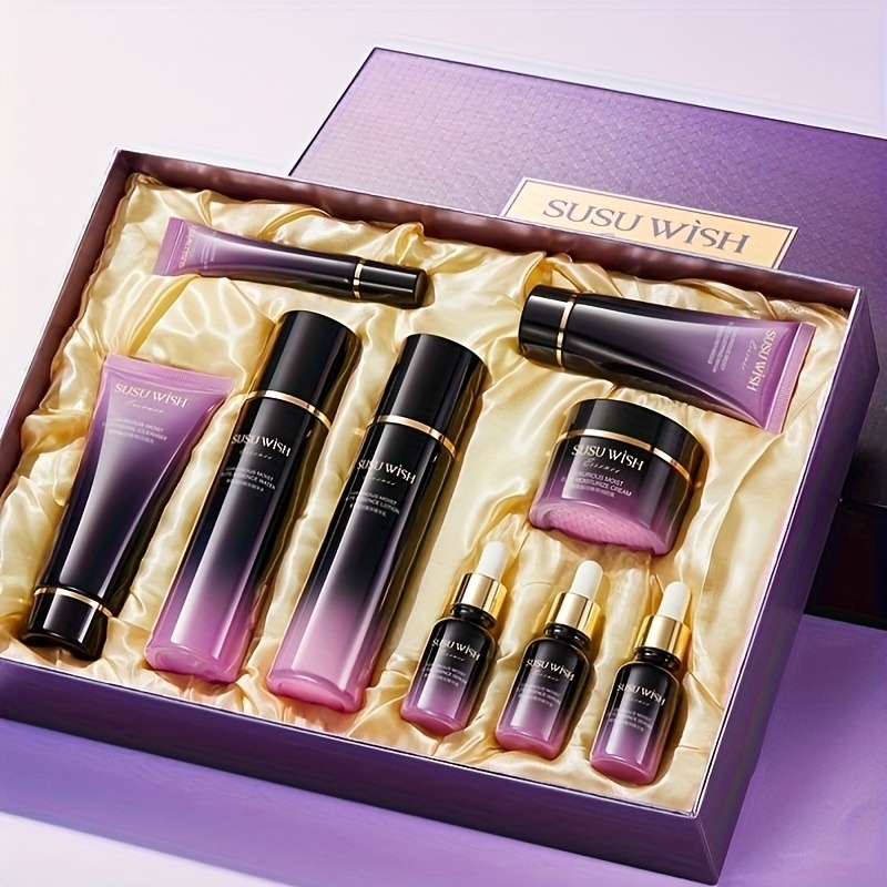 Lujoso y elegante set de nueve - Luxury Skincare Gift Set reseña y precio