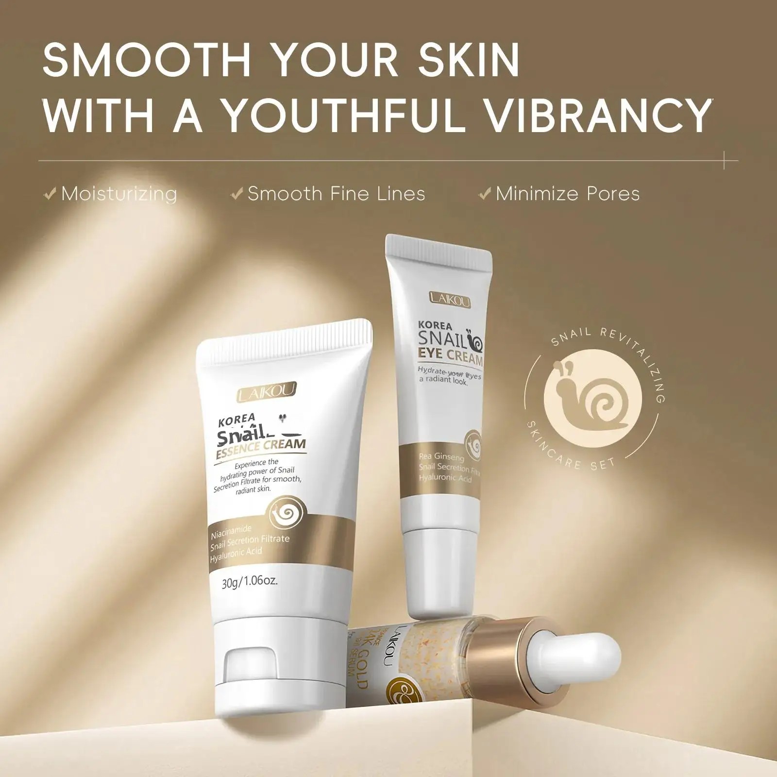 Suero reparador de caracol dor - Luxury Skincare For Women reseña y precio